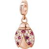 Rosato Charm Donna In Argento Con Simbolo Coccinella | Collezione Storie - RZ003