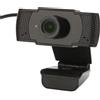 Cyrank Webcam, Videocamera Per Computer HD USB 2.0 1080p con Microfono, Collegamento E Riproduzione in Streaming Per Registrazione Video, Chiamate in Conferenza