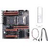 Seprendi X99 Dual CPU Scheda Madre+ SATA+ Interruttore+Baffle+Grasso Termico LGA 2011 DDR4 Supporto 2011-V3 Scheda Madre CPU