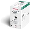 Labgear Cavo esterno UTP in rame nudo solido CAT6 23AWG 4 coppie intrecciate 305 m