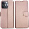 KEJI Custodia per realme Note 70T, Custodia a Libro in Pelle Portafoglio con Custodia Flip Stand Chiusura Magnetica realme Note 70T, Elegante (rosa)