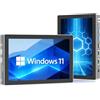 HEIGAOLAPC Computer Mini PC PC Mini Desktop Celeron N95, 16GB RAM 512GB eMMC, Windows 11 Pro, Touchscreen da 7 Pollici HD 1280x800, Uscita Doppio Display 4K, HDMI, USB-C, Dual Lan