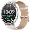 Niboow 20mm Pelle Cinturino per Amazfit T-Rex 3 Pro 44mm/Cheetah 2 Pro | per Amazfit Active 3 Premium/Active 2/GTR Mini/GTS 4 Mini, Con Fibbia in Acciaio Inossidabile Morbida Pelle Cinturini