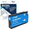 LCL 953XL High Yield Ciano Cartucce d'inchiostro Compatibile per HP 953 | 953XL F6U12A F6U16AE per Officejet Pro 7730 7740 8210 8218 8710 8715 8718 8719 8720 8725 8728 8730 8740 7720 8716(1-Pack)