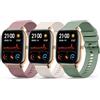 Tobfit 【3 Stück】Tobfit Cinturino per Amazfit GTS/Amazfit GTS 2/Amazfit GTS 2 Mini, 20mm in Silicone Sportivo per Amazfit Bip/Bip U/Bip Lite/Bip S/Bip 3/Amazfit GTS 2e/GTS 3/GTS 4/GTS 4 Mini/GTR 42mm (CPack)