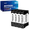 Zoyood WF-3820 Cartucce d'Inchiostro Nero con WorkForce Pro WF-3825 WF-4820 WF-4825 WF-4830 WF-7835 WF-7840 WF-3820DWF WF-3825DWF WF-4820DWF WF-4825DWF WF-4830DTWF WF-7830 WF-7830DTWF (4-Nero)