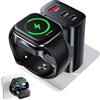 NIFBANG Caricatore rapido 4 in 1 per Apple Watch, 40 W, USB C, iPhone PD, per Apple Watch 10/9/8/7/6/Ultra/SE, USB-C Fast Charger per iPhone 17/16/15 Pro Max, iPad, Airpods stazione di ricarica (nero)