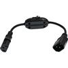 DRRI PDU UPS Cavo di alimentazione 100-250V, IEC 320 C14 a C13 con interruttore on/off, 30 cm