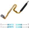 iYAiYO Fingerprint Sensor Cavo Flessibile per Xiaomi Redmi Note 10 PRO M2101K6G, M2101K6R Lettore Impronta Flex Cable Sensore di Impronte Digitali Sostituzione incl. Cacciaviti-Nero