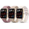 Tobfit 【3 Stück】Tobfit Cinturino per Amazfit GTS/Amazfit GTS 2/Amazfit GTS 2 Mini, 20mm in Silicone Sportivo per Amazfit Bip/Bip U/Bip Lite/Bip S/Bip 3/Amazfit GTS 2e/GTS 3/GTS 4/GTS 4 Mini/GTR 42mm (APack)