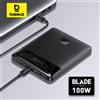 Baseus 100W Power Bank 20000mAh Tipo C PD Caricabatteria esterno portatile Powerbank a ricarica rapida per notebook con cavo da 100W