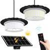 AMARYLLIS 1 pz lampada a sospensione solare portatile Indoor Outdoor 360 ° Glow 244LED luce solare impermeabile per capannone Gazebo da campeggio con 5 modalità