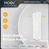 MOES Tuya ZigBee Smart scorrevole Window Pusher apri automatico più vicino App di ricarica solare supporto per telecomando Alexa Google Home