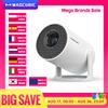 Magcubic Mini Proiettore Magcubic Supporta 8K 720P con WIFI6 Dual Band 5G Wireless Android 14 290 ANSI 180 ° Video Rotabile HY300 Pro