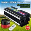 Foval Inverter 10000W potenza DC 12V 24V a AC 220V tensione 50HZ convertitore Inverter solare per auto con LCD