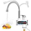 NONE Rubinetto istantaneo dell'acqua calda riscaldatore istantaneo elettrico rubinetto bollente EU 220V rubinetto acqua calda veloce con Display digitale a LED per cucina