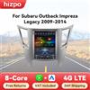 Hizpo per autoradio stile Tesla per Subaru Outback lmpreza Legacy 2009 - 2014 Car Multimedia Vetical Screen Navi stereo GPS RDS