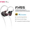 FiiO FH5s 2024 2BA+2DD Auricolari in-ear/cuffie HiFi Bass Sound ad alta fedeltà per smartphone/PC