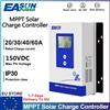 EASUN POWER EASUN 100A 60A 40A 20A MPPT Regolatore di carica solare Batteria al litio al piombo Regolatore 12V 24V 48V Regolatore solare Display LCD