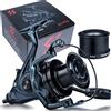 Sougayilang 9000 10000 12000 Bobina interamente in metallo Bobina 25KG Max Drag Jigging Potente per l'acqua salata Traina Surf Mulinello da pesca alla carpa