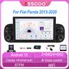 ESSGOO Controllo Vocale IA Android 15 Carplay Wireless 7 Pollici Display Touch IPS Per FIAT PANDA 2013-2020 Autoradio Lettore Multimediale GPS Navi= WIFI Mirror Link Bluetooth Controlli Volante FM
