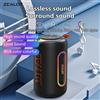 ZEALOT Altoparlanti wireless ZEALOT-MP1 da 60 W, luce RGB, 30 ore di riproduzione, IPX 6, altoparlante wireless impermeabile, doppio accoppiamento, batteria da 8000 mAh.