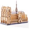 Robotime Rokr Puzzle 3D Cattedrale di Parigi, Kit Modello in Legno per Adulti, Giocattolo Fai-da-Te, Kit di Costruzione, Regalo Ideale
