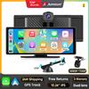 Junsun 10.26 "Car DVR 4K Macchina Fotografica Senza Fili CarPlay Android Auto Ai Schermo Dash Cam Cruscotto Doppia Lente Videoregistratore GPS FM AUX