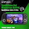 TRIMUI AMPOWN Trimui Smart Pro Lettori di giochi portatili 4.96 ''IPS Linux Emulatore Console per videogiochi retrò portatili PSP Vita Magazzino UE