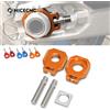 NICECNC Per KTM EXC 300 2000-2023 EXCF 350 EXC 450 XCW 300 XCF-W 20mm Assale Posteriore Blocchi Catena di Regolazione SX 125 SXF 250 SXF 450 2000-2012