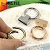 Meetee 5/10/20 Pz 20/25mm Molla Staccabile O Ring Fibbie In Metallo Portachiavi Gancio Borsa Della Cinghia Moschettone Pinze Loop Chiusura borsa accessori