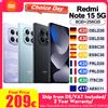 XIAOMI Versione Globale REDMI Note 15 5G Smartphone con Fotocamera da 108MP ad Alta Risoluzione, Schermo Ultra-grande da 6,77' e Processore Snapdragon ® Telefono 6 Gen 3