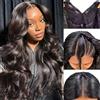 Abijale Parrucca V Part Body Wave in Capelli Umani Veri, 18-32 Pollici, Densità 220%, Parrucche Ondulate Brasiliane per Donne, Facili da Indossare per Principianti