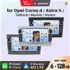 Junsun Autoradio Junsun 7 Pollici per Opel Astra H J Vectra Vauxhall Antara Zafira Corsa con CarPlay Android Auto FM RDS DSP BT GPS Navi SWC Schermo Touch HD IPS Plug & Play Lettore Multimediale Chiamate