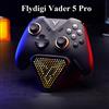 FLYDIGI Controller di gioco Flydigi Vader 5 Pro, gamepad Elite, impugnatura sportiva, controller di gioco wireless con Hall Rocker per Switch, PC, iOS