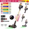 Blossom Aspirapolvere Portatile V18 600W 50KPa Senza Fili con Schermo Touch Intelligente, 65 Minuti di Autonomia, Autoportante con Filtro HEPA