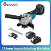 NONE Smerigliatrice Angolare Brushless Podofo 125mm 10000RPM, Utensile per Lucidatura e Taglio, Strumento per Lavorazione del Legno, Utensile Elettrico con Batterie