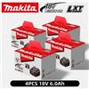 Makita Batterie e Caricabatterie di Ricambio 18V per Avvitatore Makita BL1860 BL1850B BL1850 BL1840 BL1830 - Utensili Elettrici 2026