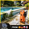 zollor Idropulitrice ad Alta Pressione 1500W, 135 Bar, 560 L/H con Ugello Regolabile (0 ° /60 ° /160 ° Detergente Multifunzionale per Patio, Auto, Giardino Esterno