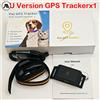 NUOYING Localizzatore GPS 4G Impermeabile IP67 per Cani e Gatti - Mini Localizzatore Anti-Smarrimento in Tempo Reale, Collare Intelligente alla Moda