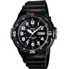 Casio Serie Casio MRW200H | Orologio analogico unisex | 100M WR | Cassa in acciaio inossidabile | Orologio analogico a 3 lancette | Visualizzazione della data | Batteria con durata di 3 anni
