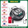 NONE Robot Pulitore Piscina Ultenic Pooleco 10s, Controllo APP/Telecomando, 90 Minuti di Autonomia, 5200mAh, 3 Motori, per Piscine Interrate/Fuori Terra fino a 78 m²