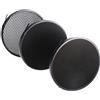 WHAMVOX Griglia Nido D'ape e Linguetta di Rilascio Rapido per Flash da Studio in Lega di Alluminio Nero Diffusore Luce Molla di Fissaggio Set per Fotografia Professionale