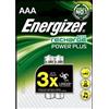 Energizer 638625 Nickel Metal Hydride 700mAh 1.2V rechargeable battery - Rechargeable Batteries (700 mAh, Nickel-Metal Hydride (NiMH), AAA, 1.2 V, Green, Silver, 2 pc(s))