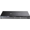 TP-Link Omada SG6428XHP switch di rete Gestito L3 Gigabit Ethernet (10/100/1000) Supporto Power over (PoE) 1U Nero [SG6428XHP]