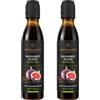 Papadakis Crete-Glassa all'Aceto Balsamico al Fico, 2 x 250 ml