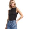 Street One 3230959 Top Effetto Seta con Collo Alto Donna (Pacco da 1)