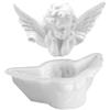 Générique Stampo per Angelo 3D - Forma di Stampo in Silicone Morbido, Stampo Artigianale Antiaderente, Strumento per la Produzione di, Accessorio Artistico Fai da Te | Texture dettagliata in Silicone