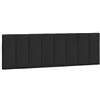 vidaXL Cuscino Testiera Hanko Nero 160 cm in Velluto