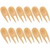 DIYEAH 12 Pezzi Strumento di Riparazione per Zolle da Golf in Legno Portatile Facile Utilizzo e Versatile la Manutenzione di Prati e Campi da Golf